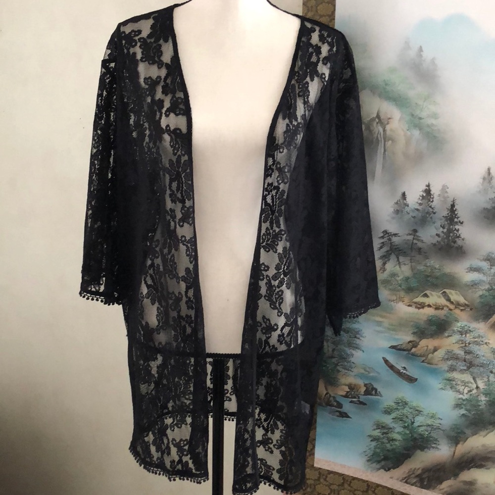 EXPRESS Black Lace